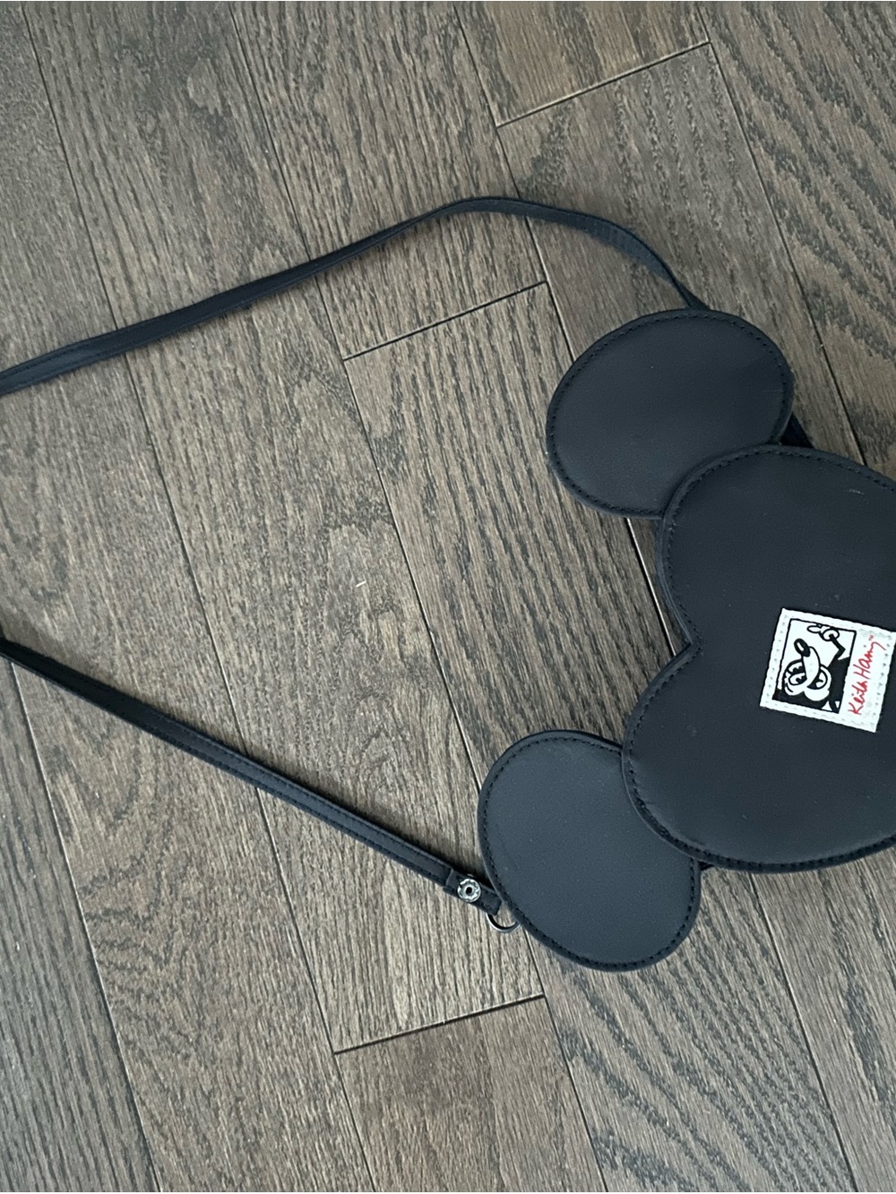 H&M Black Mickey Ear Crossbody Bag